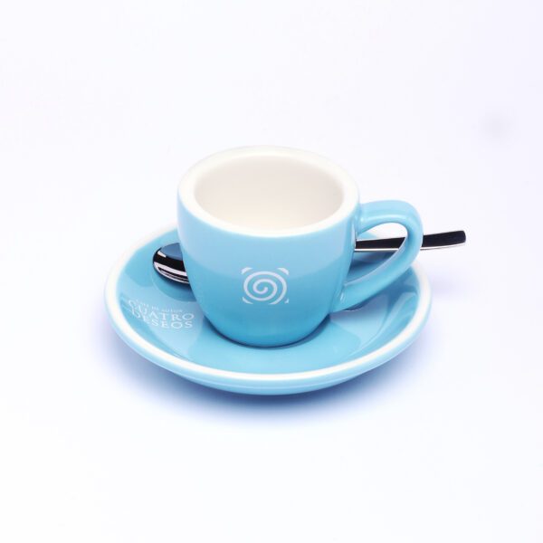 CONJ. CAFE SOLO/CORTADO 4 D EPIC AZUL