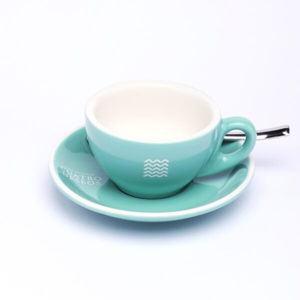 CONJ. CAFE CAPUCCINO 4 D EPIC VERDE 230 ml