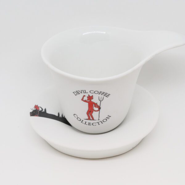 CONJ. CAFE C/LECHE DEVIL COFFEE