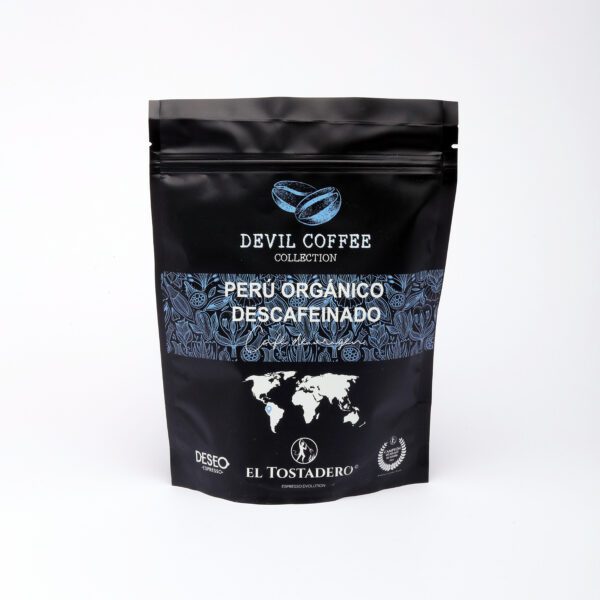 CAFE PERU ORGANICO DESCAFEINADO 200GR