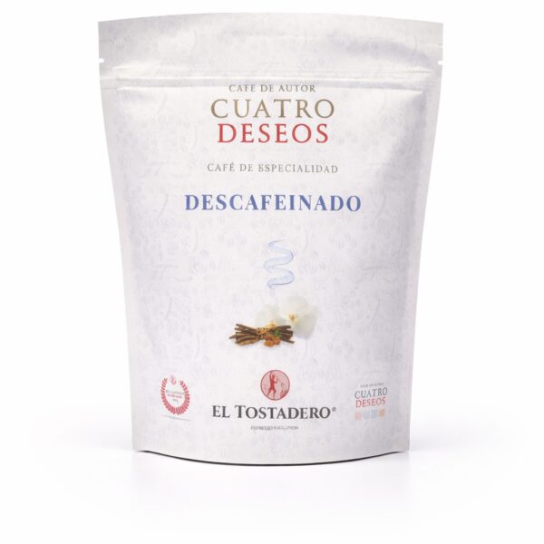 CAFE DESCAFEINADO 4 DESEOS BOLSA 200 GR
