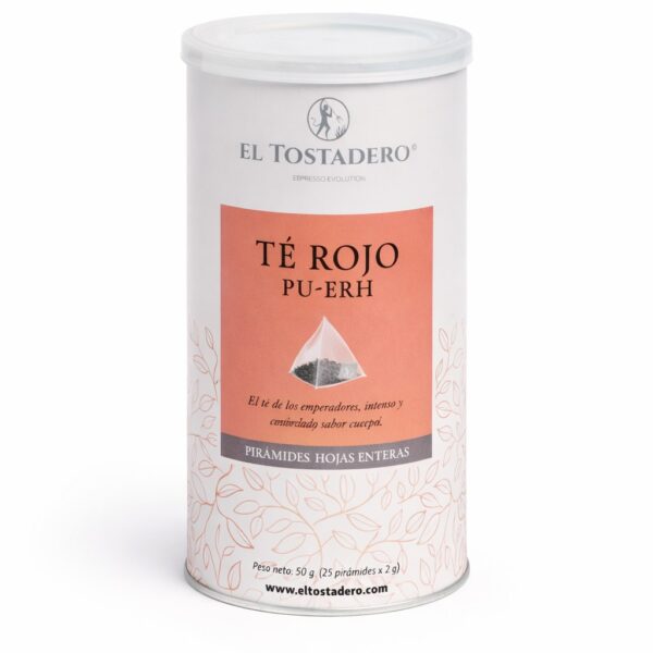 TE ROJO PU-ERH 25 PIRAMIDES