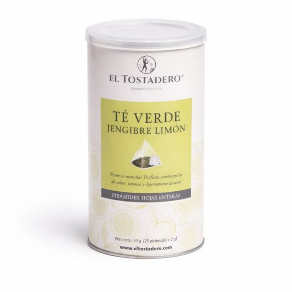 TE VERDE JENGIBRE LIMON 25 PIR.